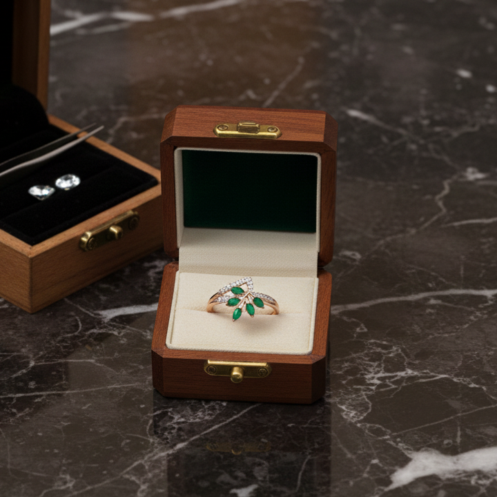 Empress Bloom Diamond Ring - 3