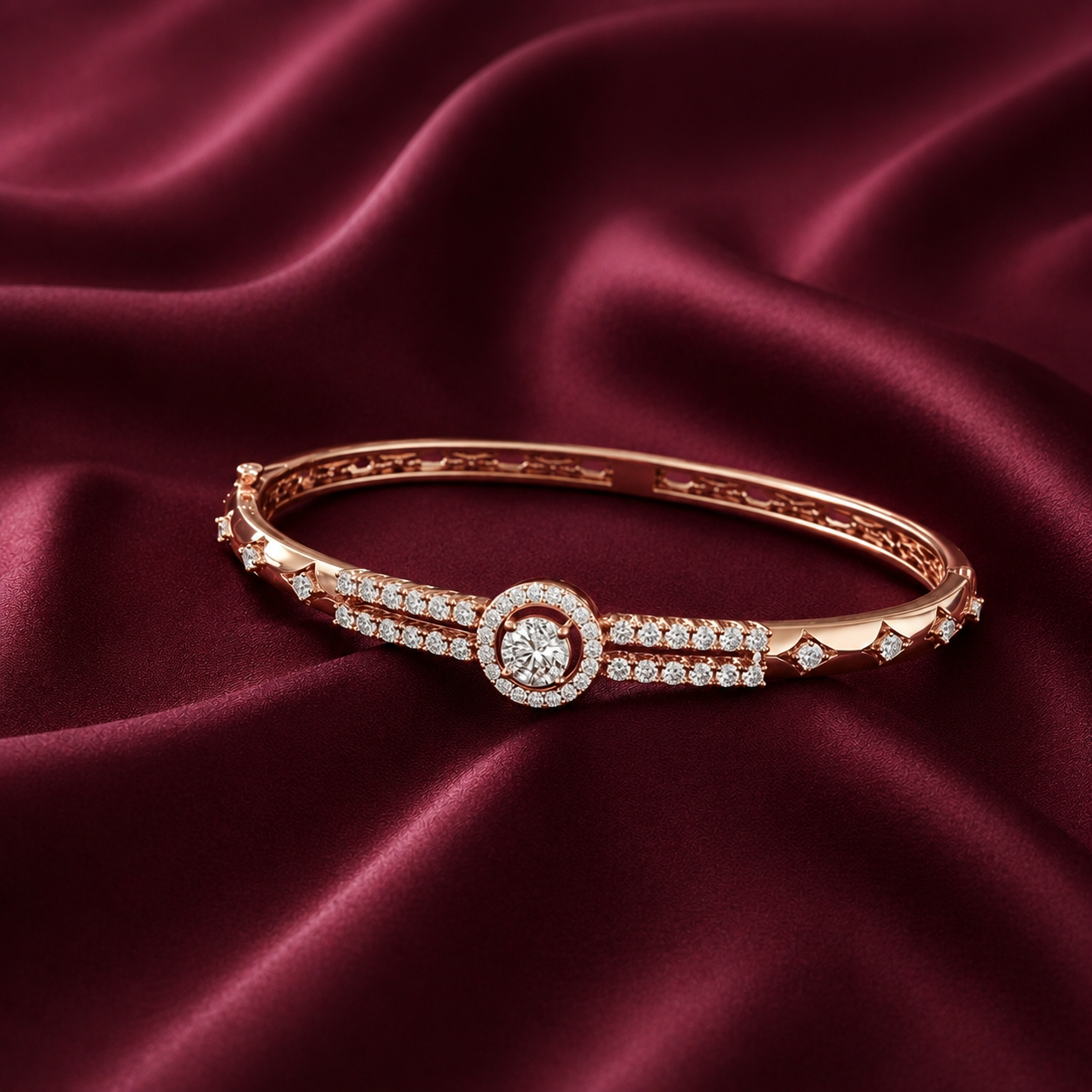Luxe Shine Diamond Bracelet