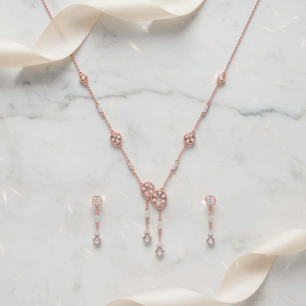 Ethereal Diamond Luxe Necklace Set