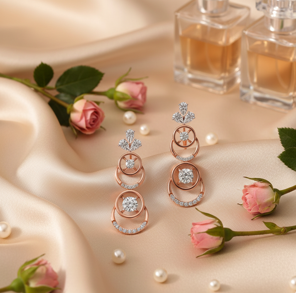 Stellar Flow Diamond Danglers - 3