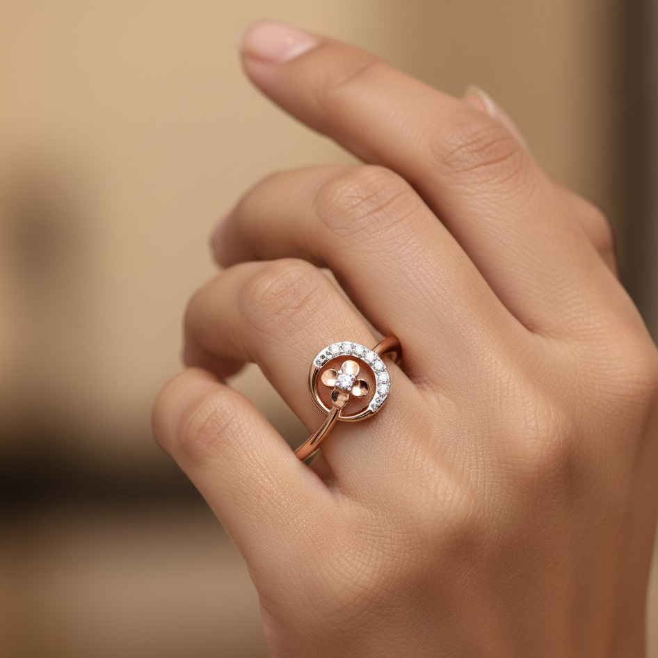 Queenly Muse Aura Diamond Ring - 3