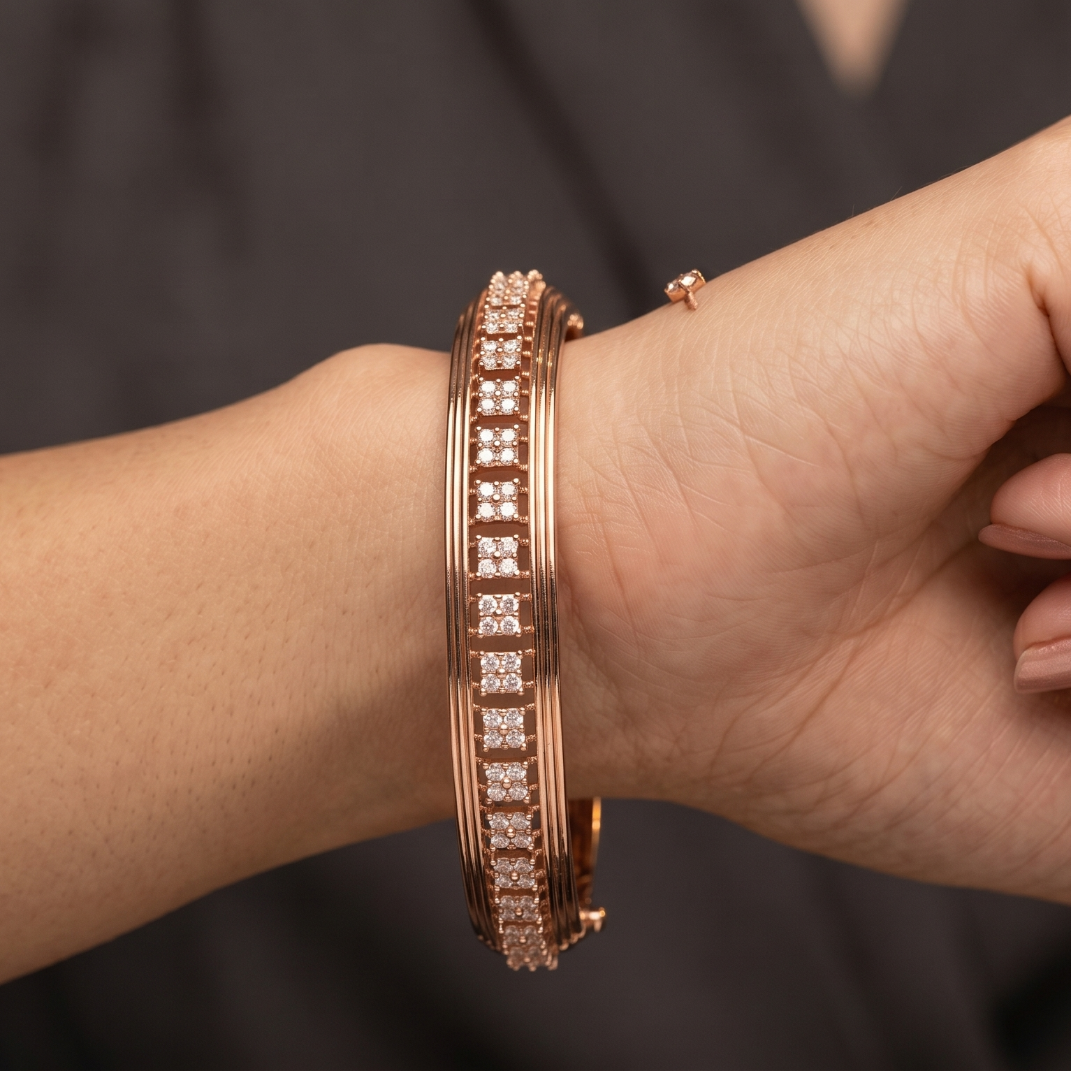 Diamond Glow Bangles - 3
