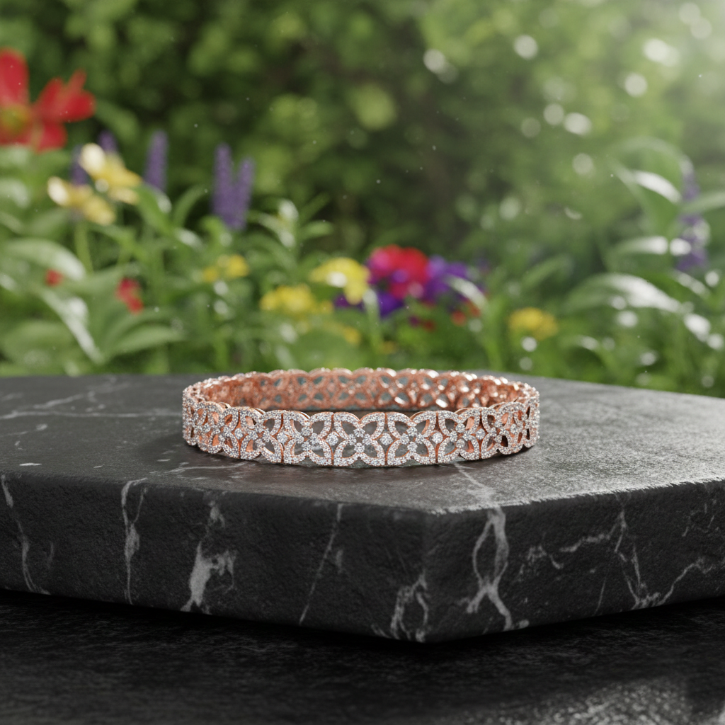 Heritage Spark Diamond Bangle