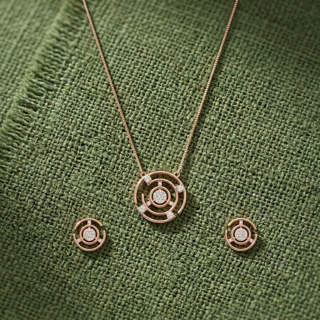 Charming Sparkle Pendant Set