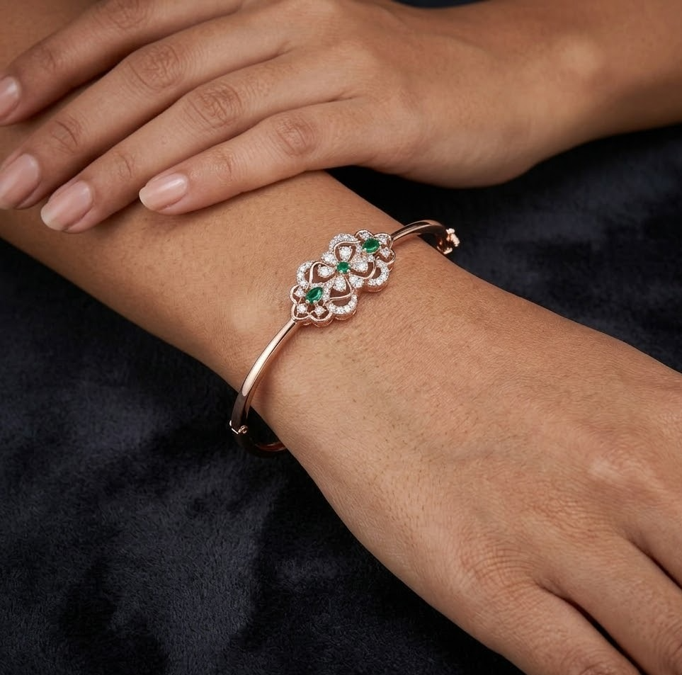 Diamond Infinity Charm Bracelet - 3