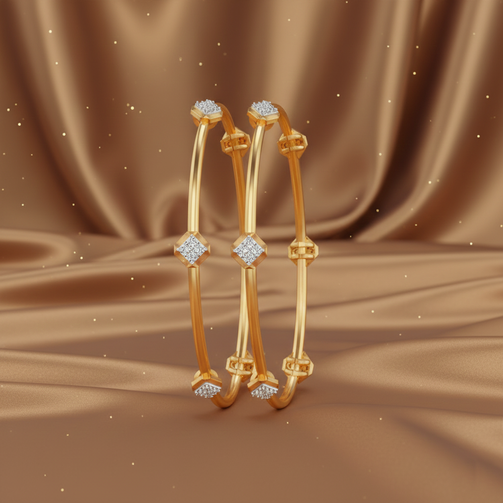 Royal Lumi Diamond Bangle