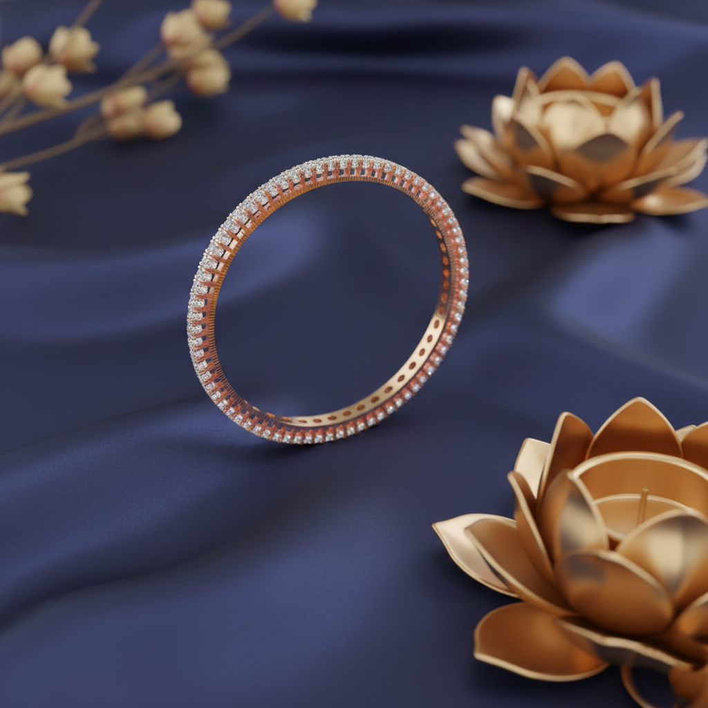 Imperial Shine Diamond Bangle