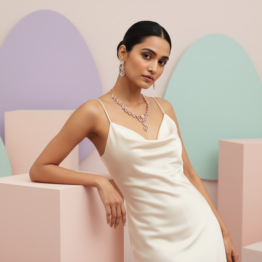 Signature Diamond Elegance Necklace Set - 4