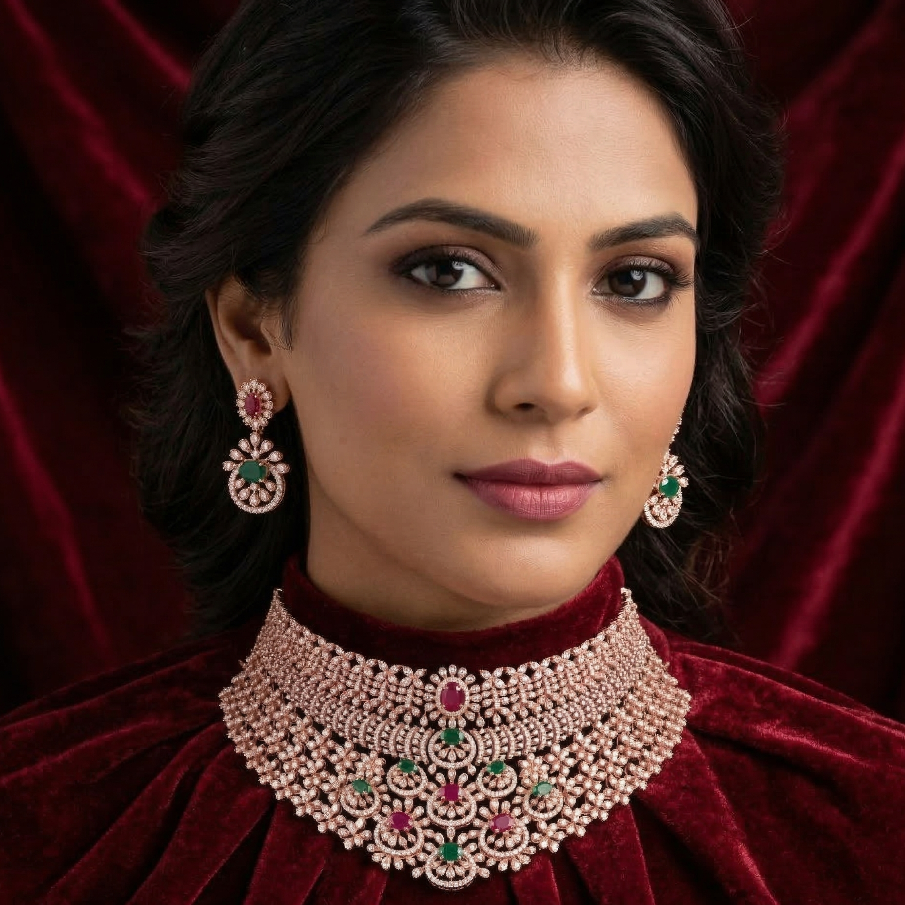 Luxury Bridal Diamond Necklace Collection