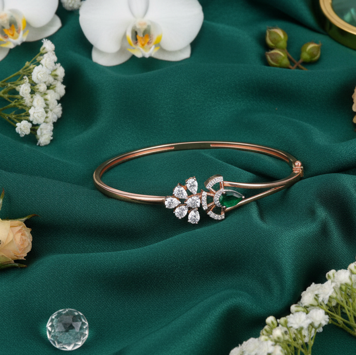 Crystal Shine Diamond Bracelet - 3