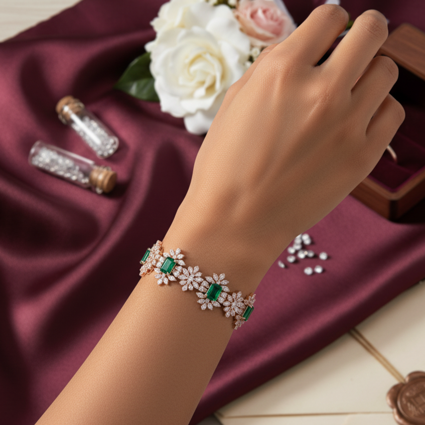 Moonline Diamond Chain Bracelet