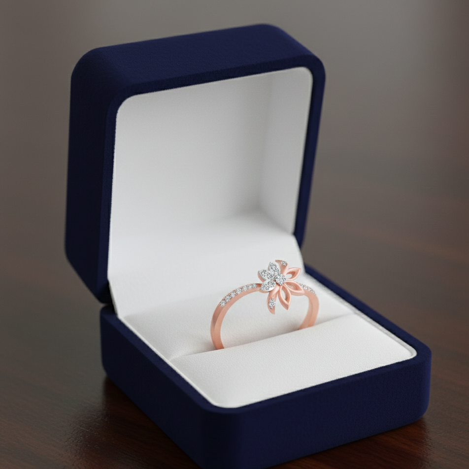 Elegant Majesty Diamond Ladies Ring