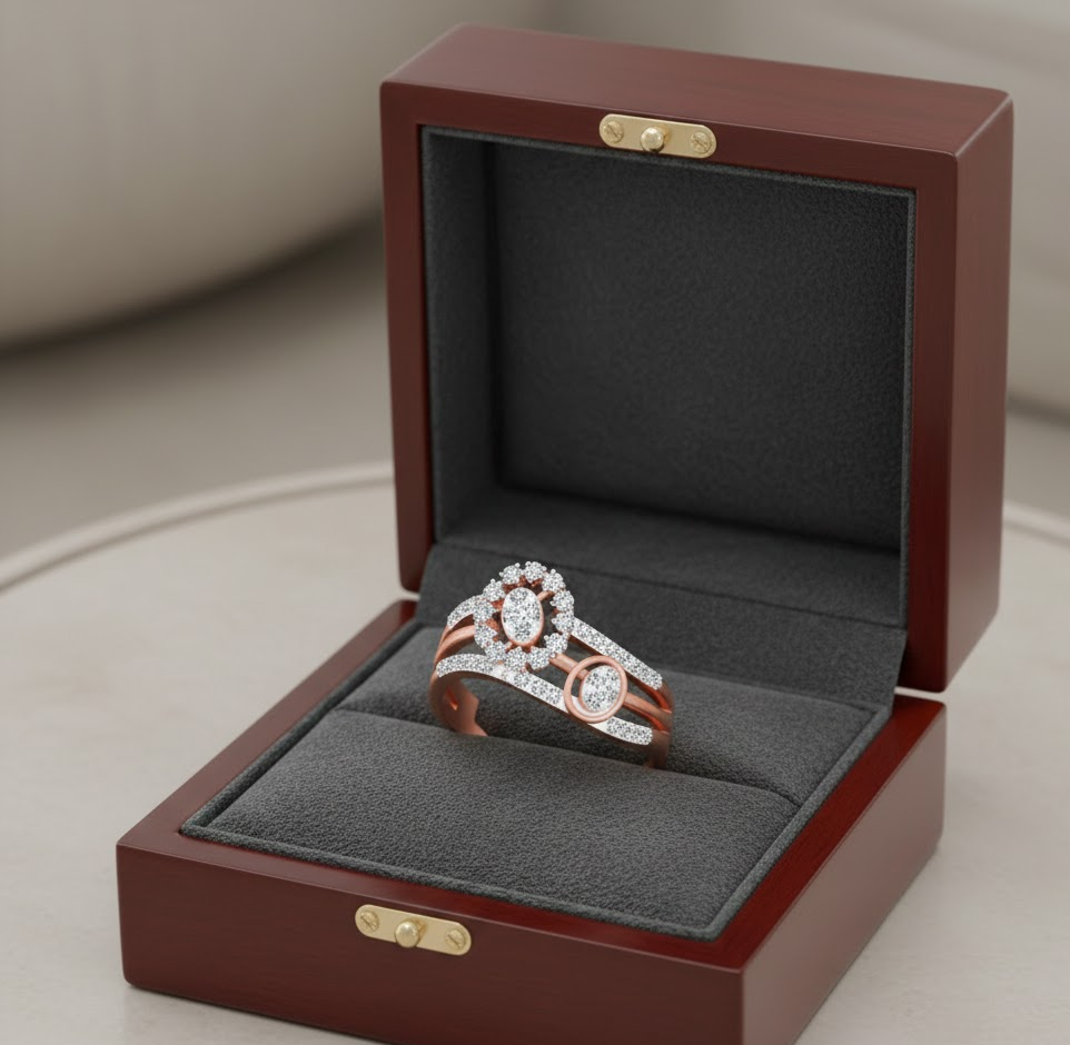 Ethereal Spark Diamond Ring