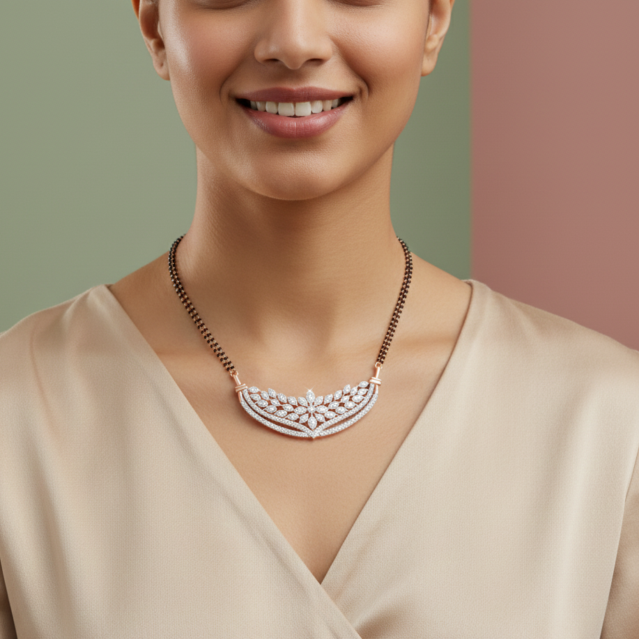 Diamond Mangalsutra Tanmaniya - 3