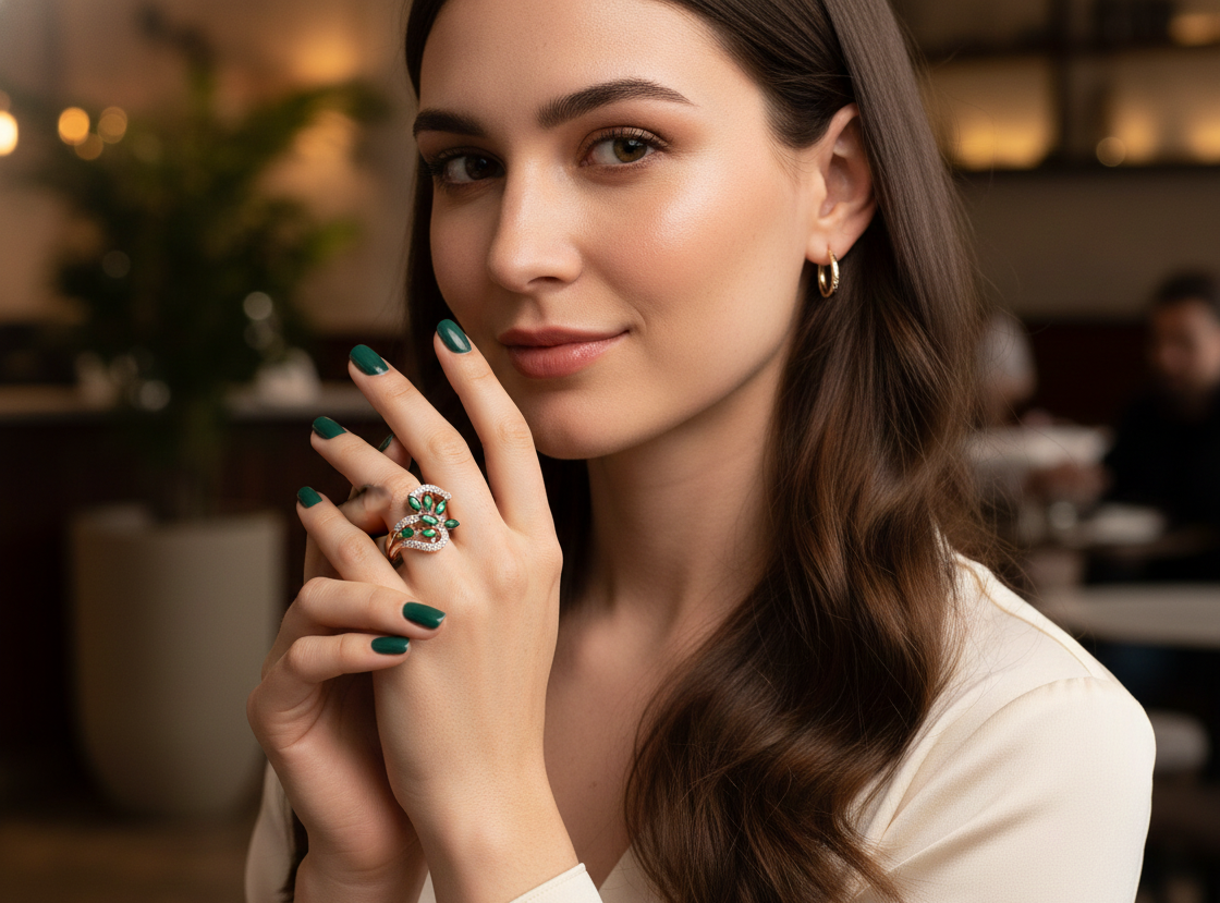 Opulent Glow Diamond Ladies Ring