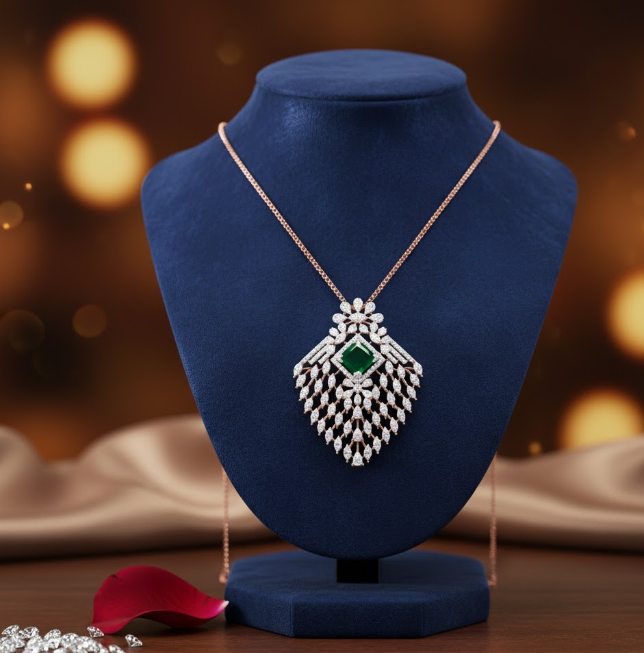 Shining Star Diamond Pendant