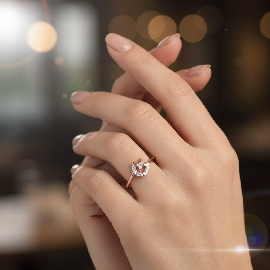 Diamond Regal Infinity Ring - 3