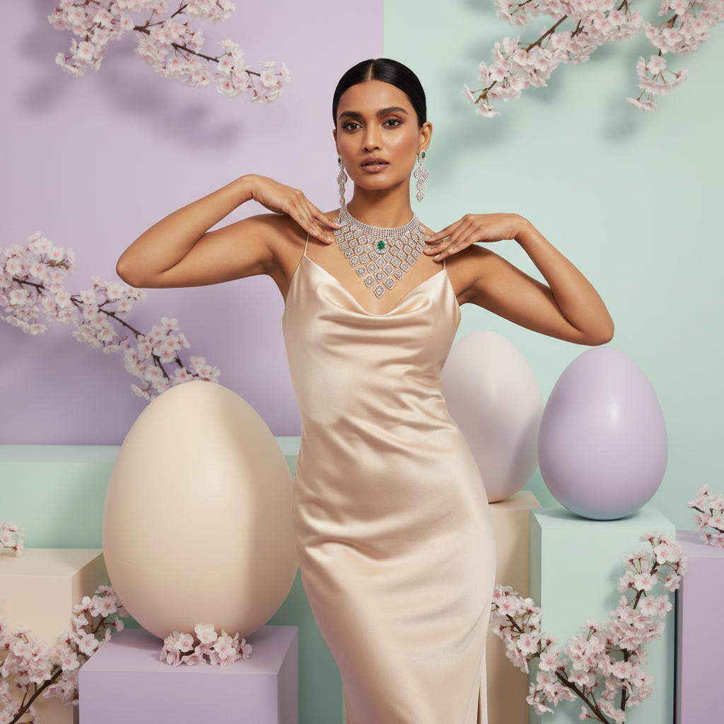 Premium Radiance Wedding Diamond Set - 4