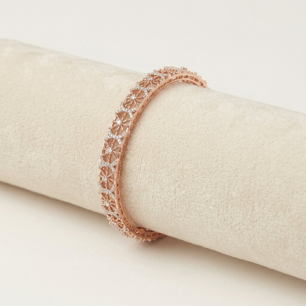 Infinity Diamond Bangles - 3