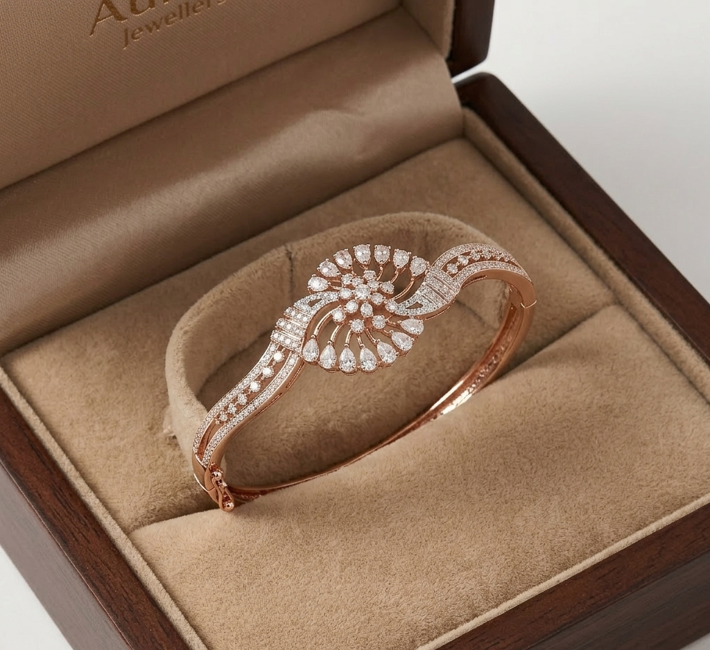 Diamond Designer Link Bracelet - 3