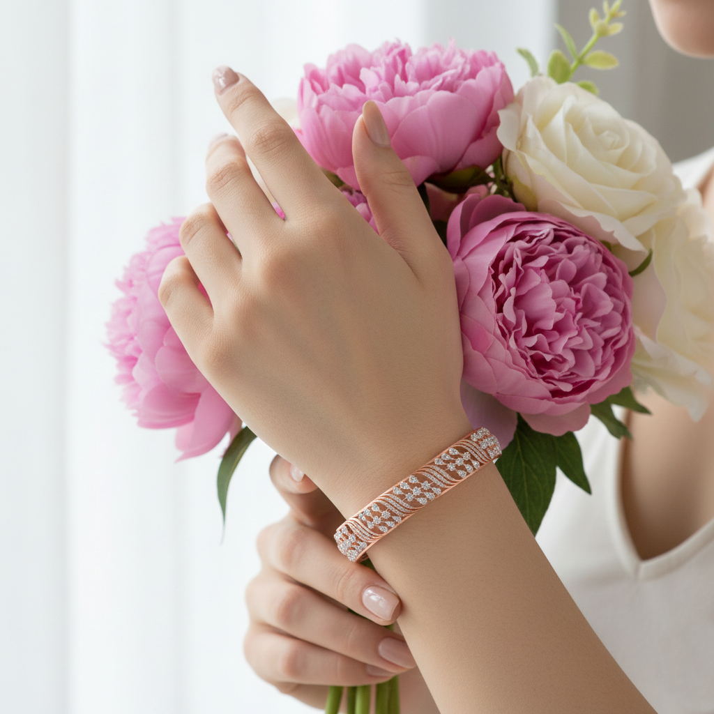 Everglow Diamond Bangle
