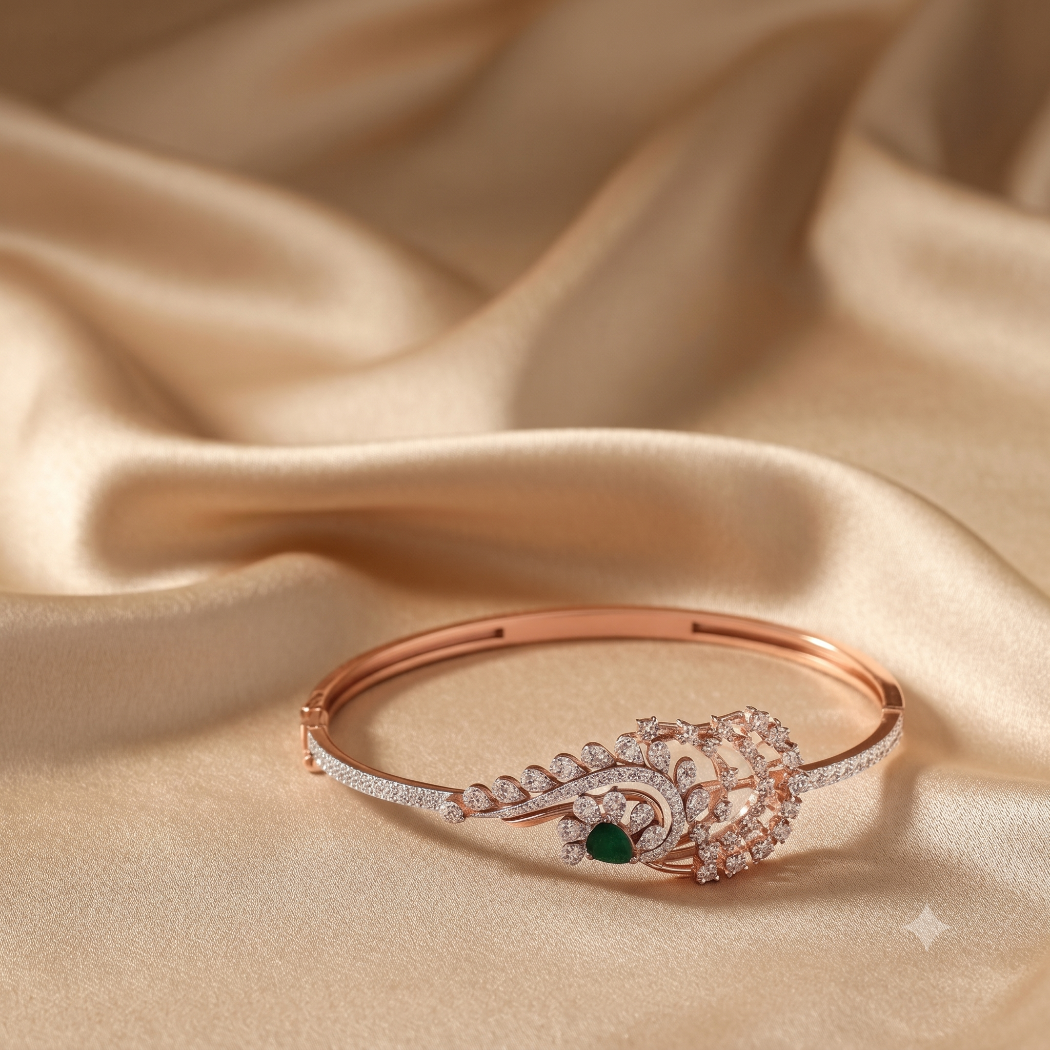 Elegant Crystal Diamond Bracelet