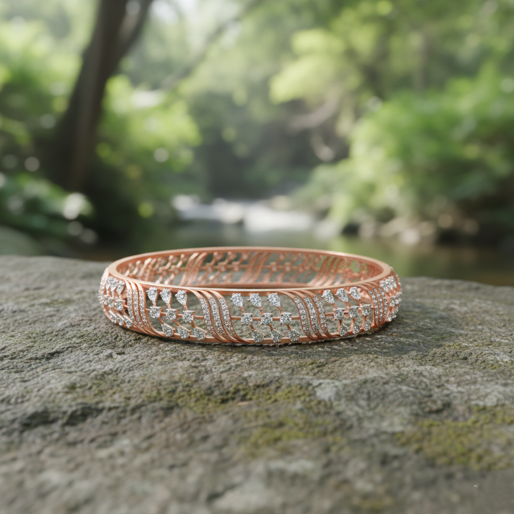 Everglow Diamond Bangle - 3
