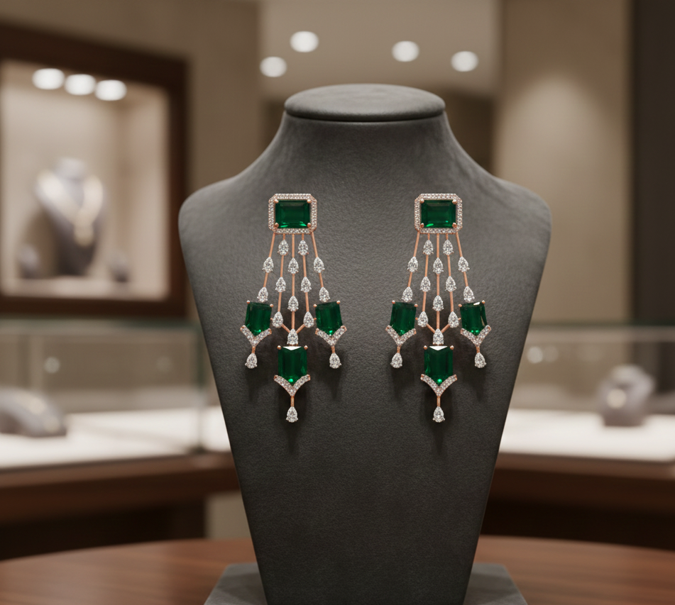 Radiant Veil Diamond Drops
