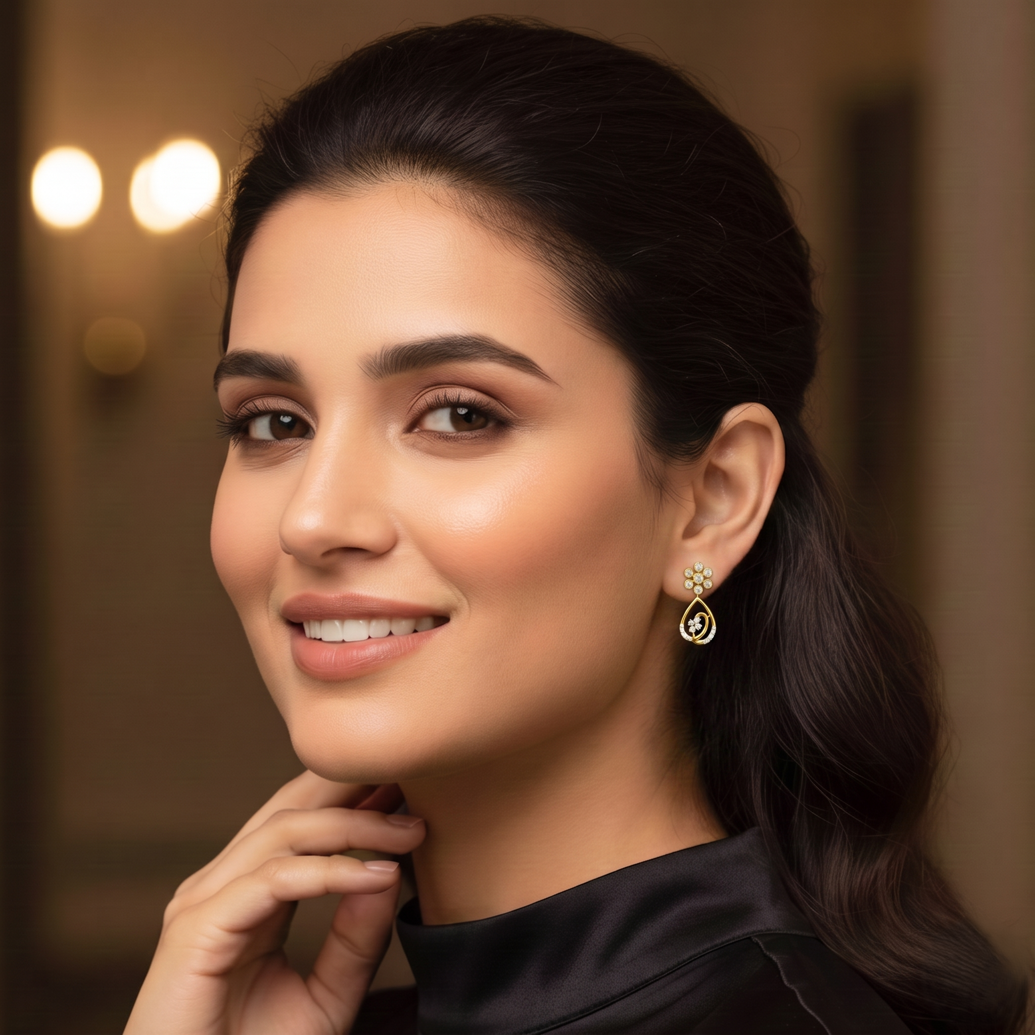 Elegant Diamond Stud Earrings for Daily Styling - 3