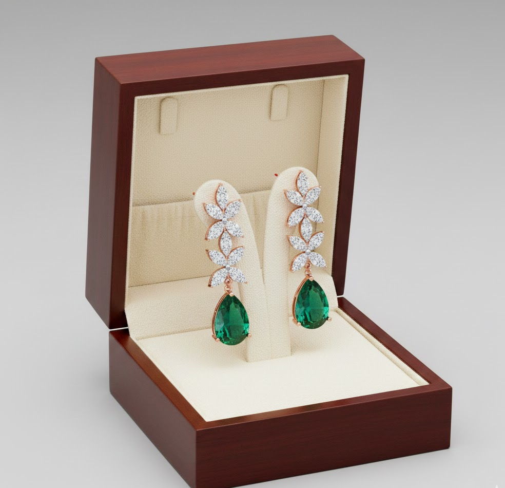Classic Glow Diamond Danglers