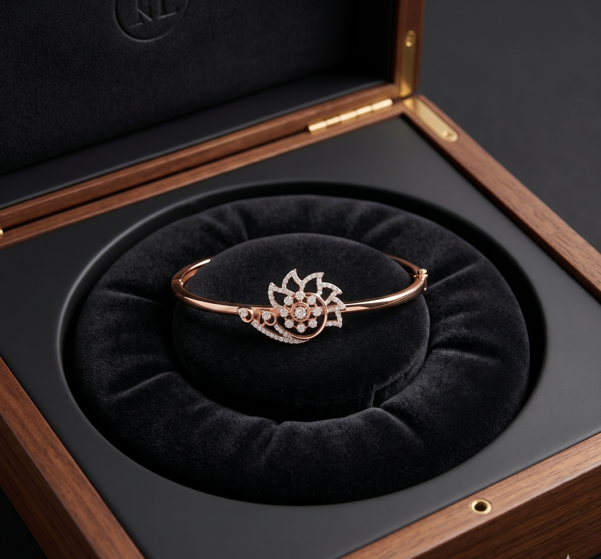 Diamond Signature Link Bracelet - 3