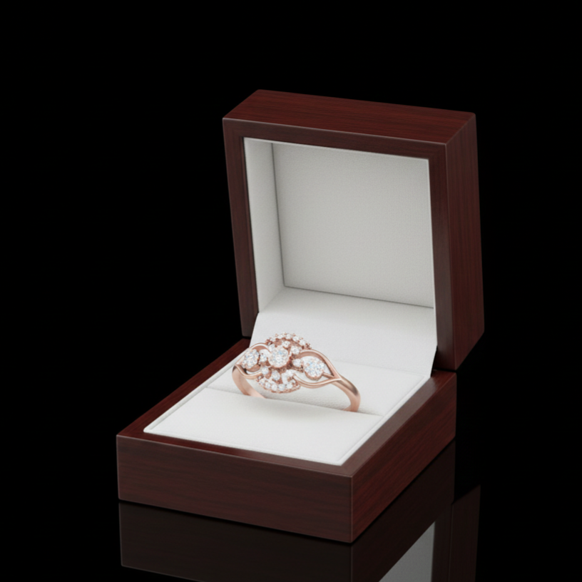 Diamond Crownelle Ring