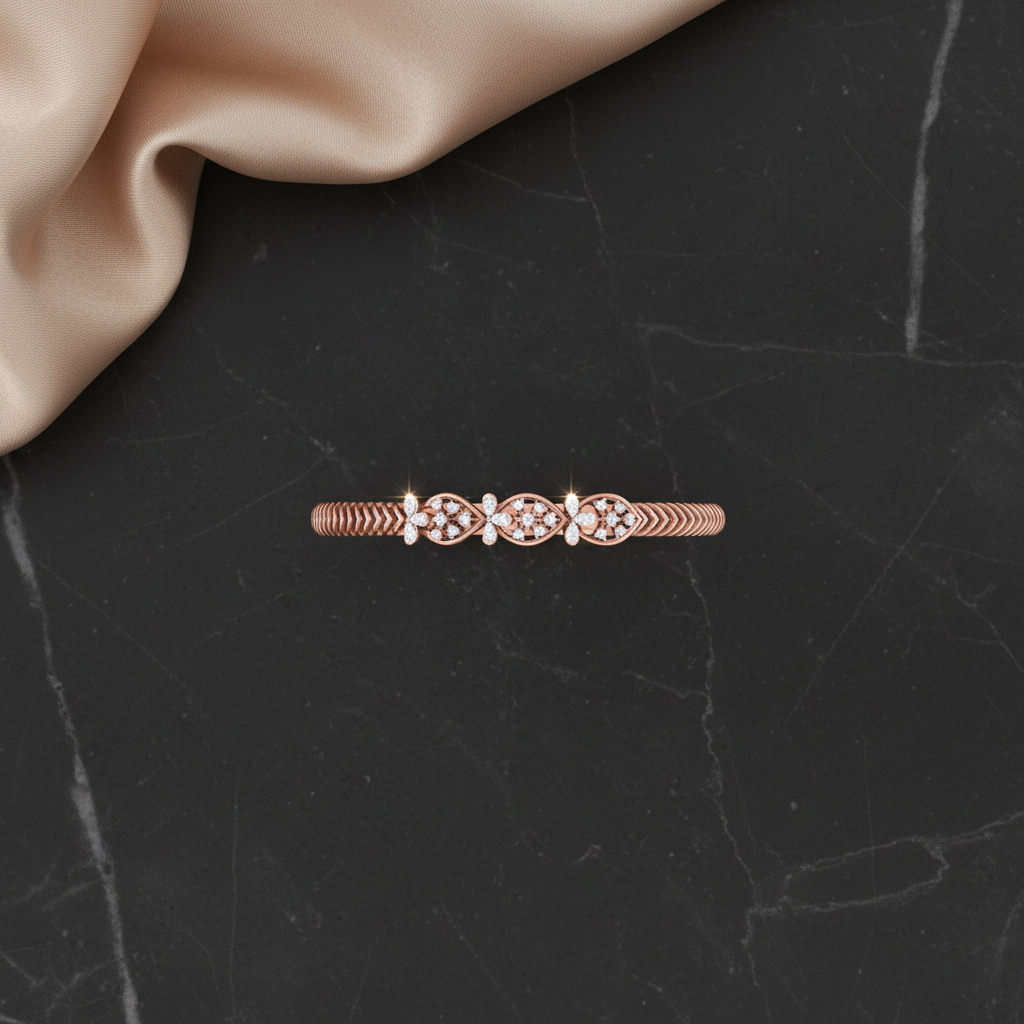 Elite Glam Diamond Bangles
