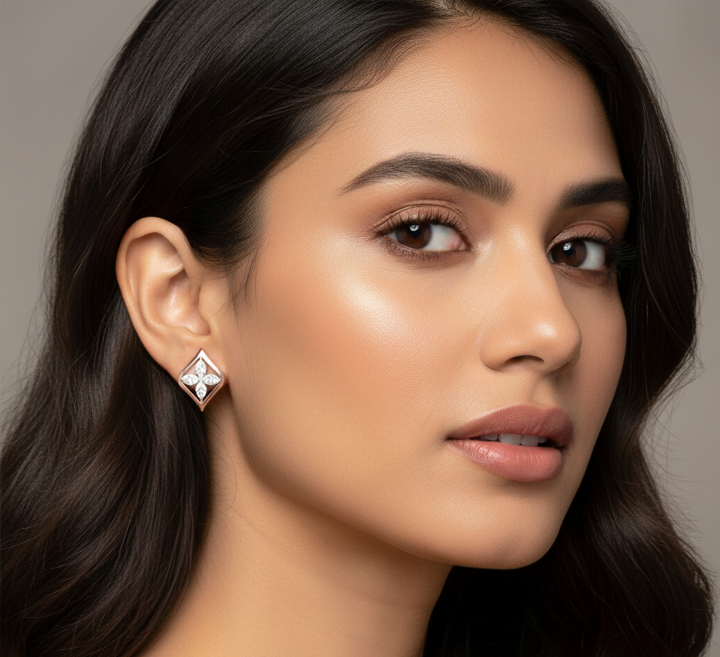 Graceful Diamond Stud Earrings for All Occasions - 3
