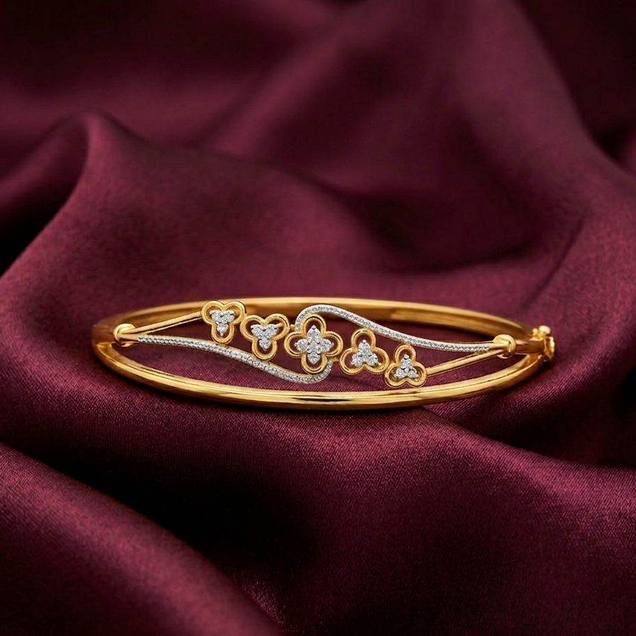 Diamond Fine Shine Bracelet