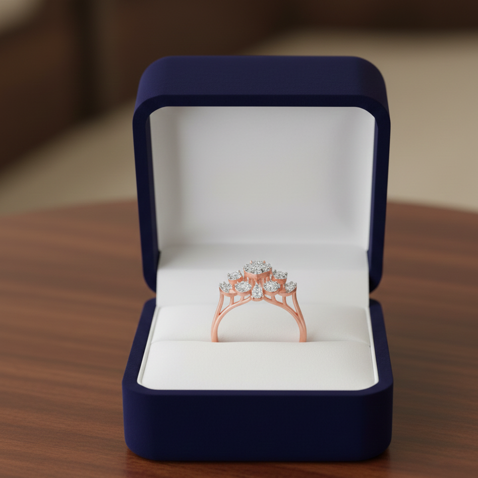 Regal Spark Diamond Ladies Ring