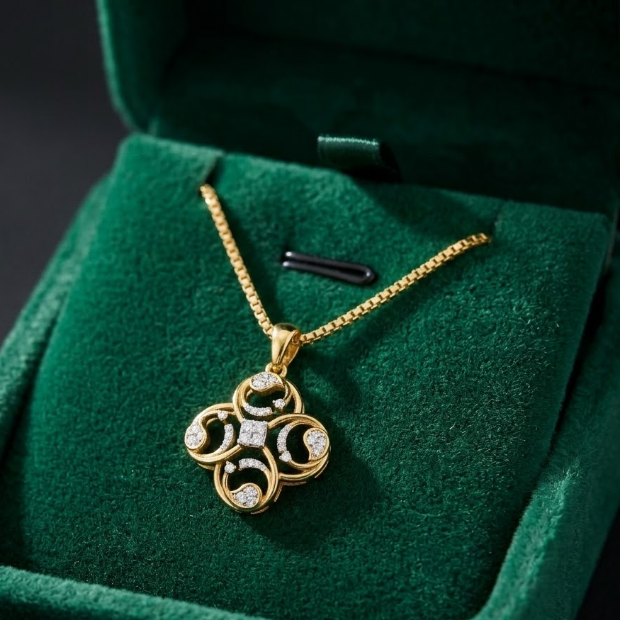 Lunavera Diamond Pendant - 3
