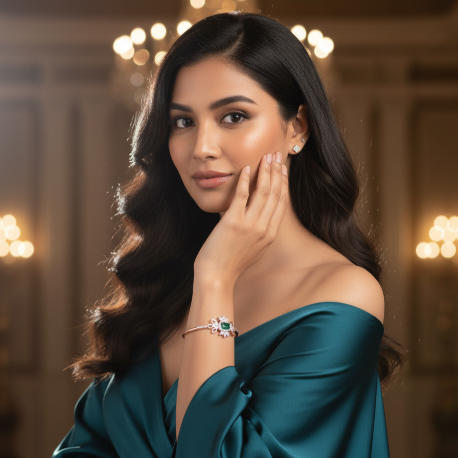 Stunning Crystal Diamond Bracelet - 3