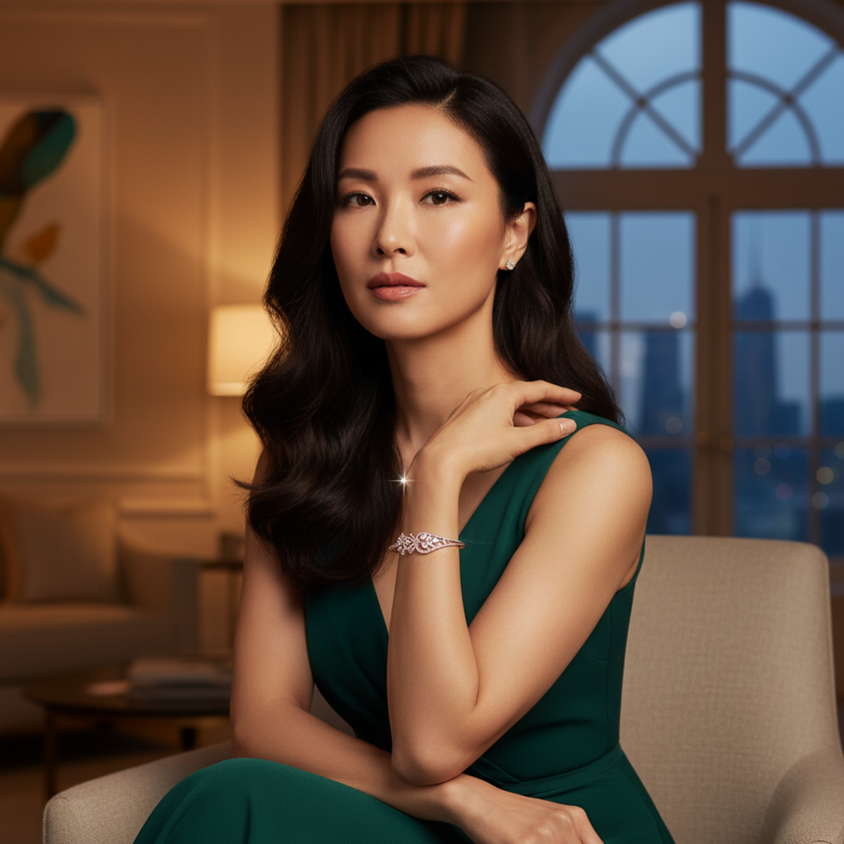 Exquisite Diamond Bracelet - 4