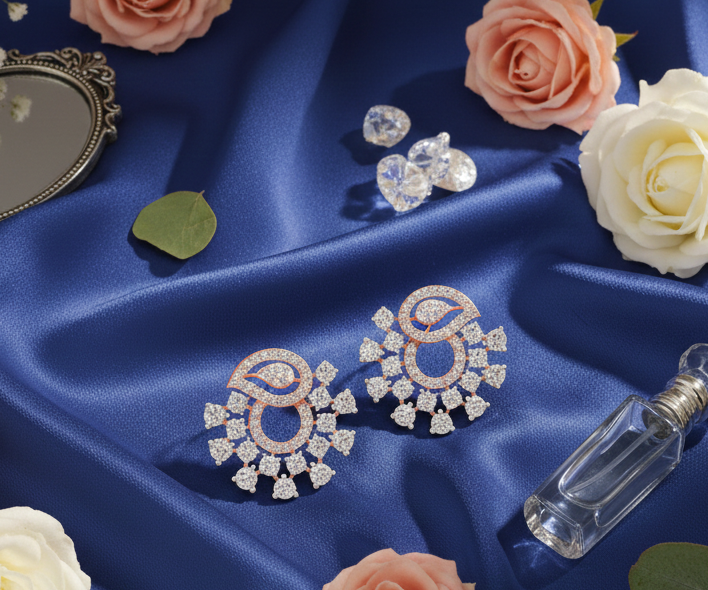 Charmelle Diamond Earrings