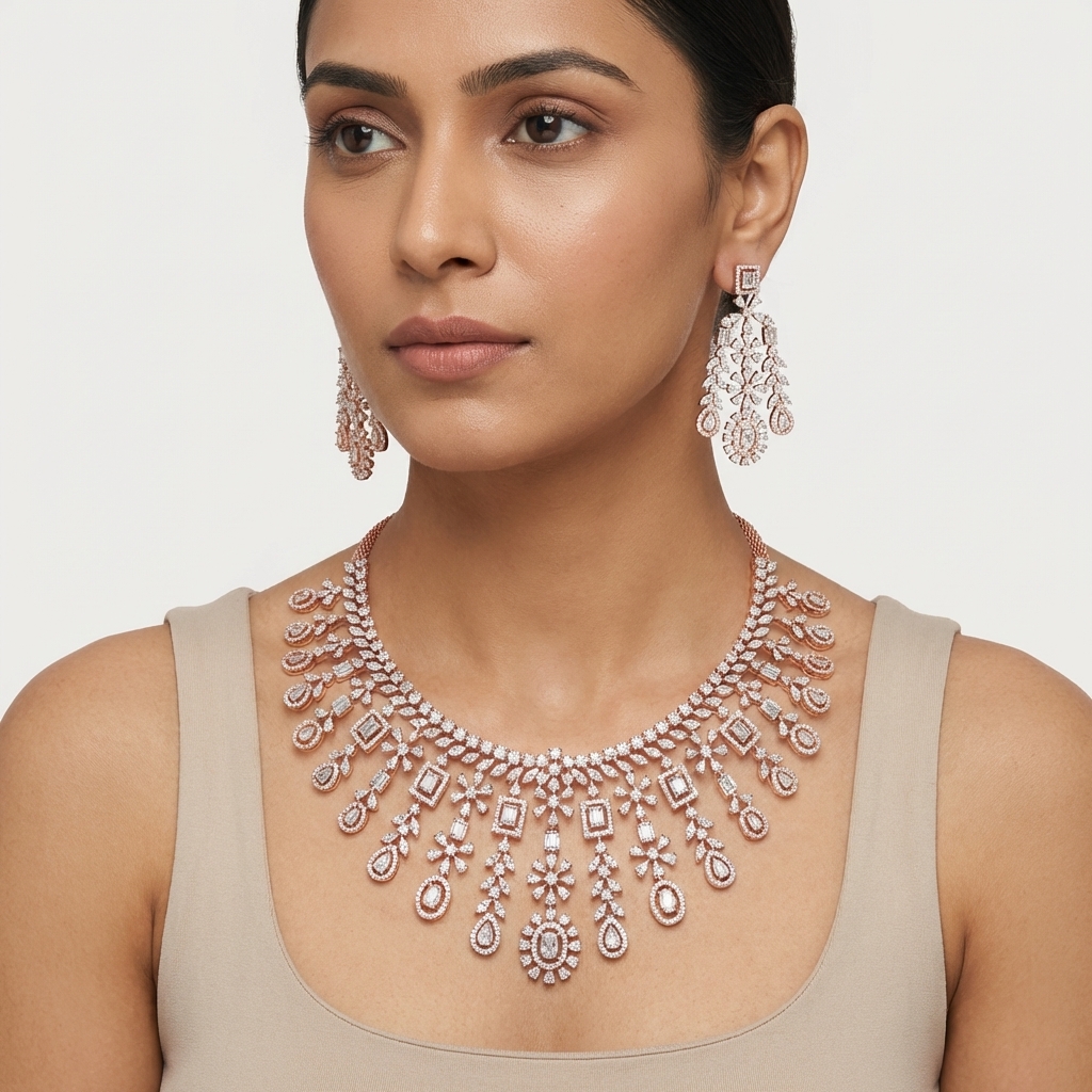 Classic Shine Diamond Bridal Set - 4