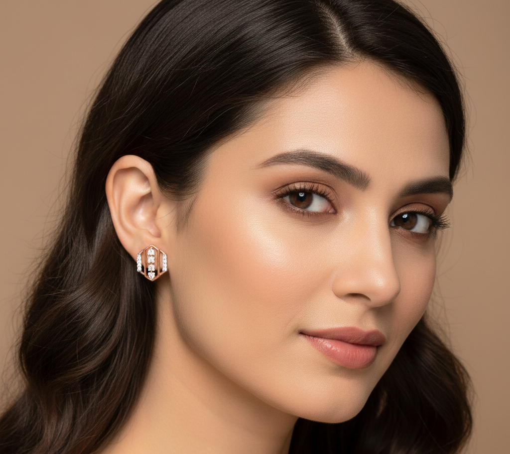 Celestial Spark Diamond Studs