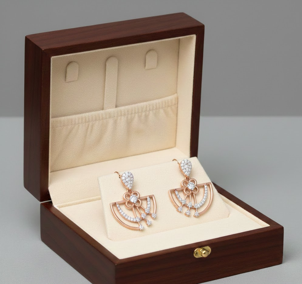 Infinite Gleam Diamond Danglers