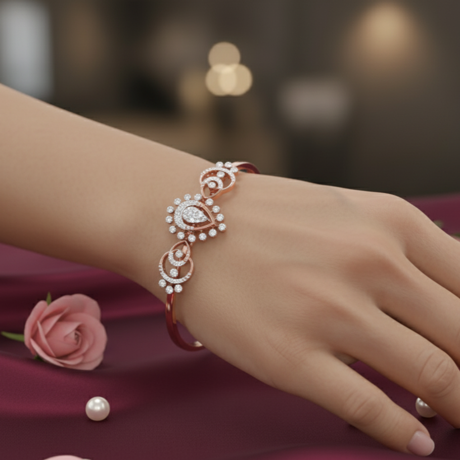Signature Elegant Diamond Bracelet