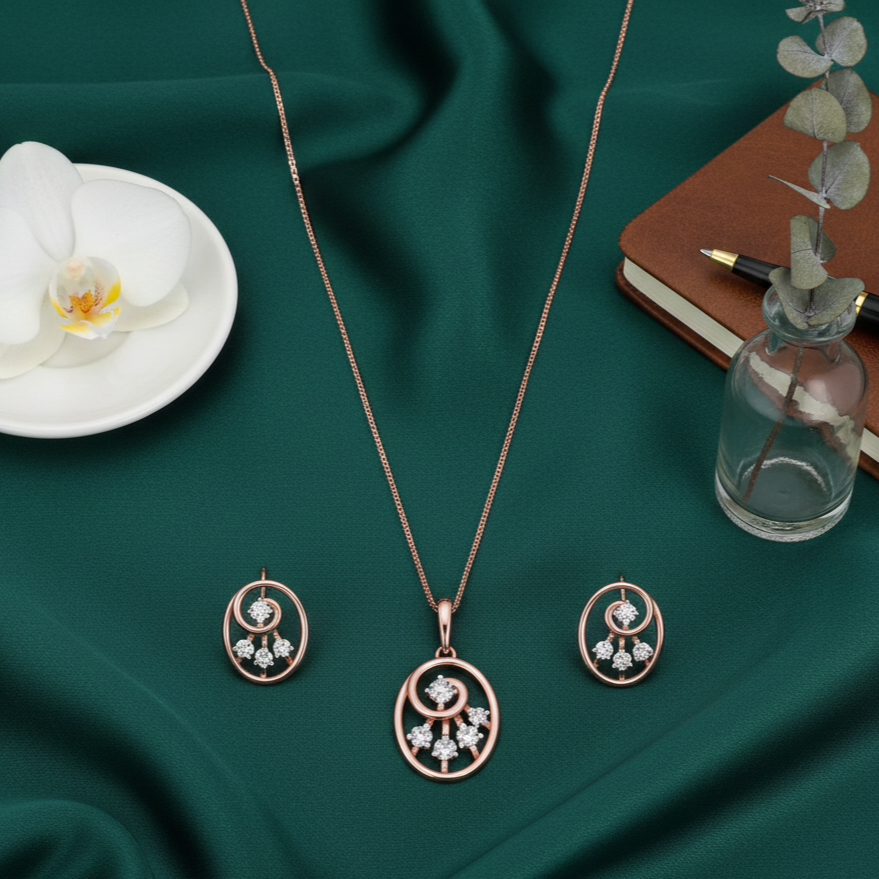 Moonbeam Diamond Pendant