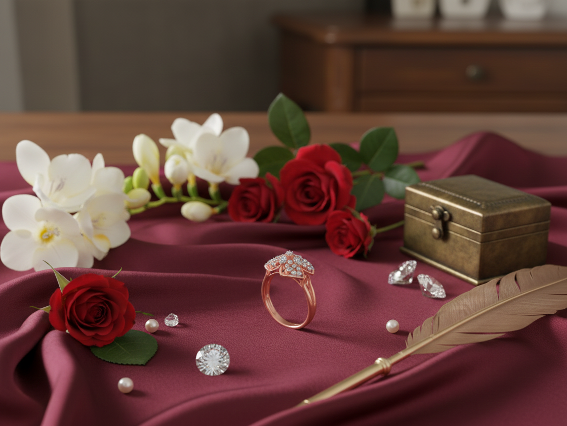 Luxe Harmony Diamond Ladies Ring - 3