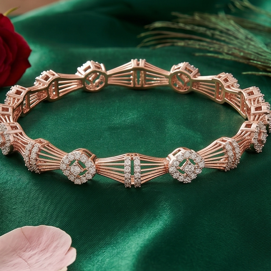 Diamond Aura Bangles