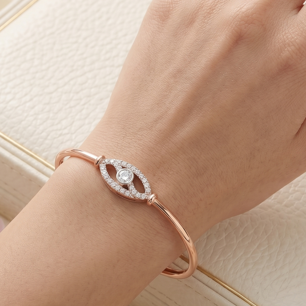 Diamond Elegant Anniversary Bracelet - 3