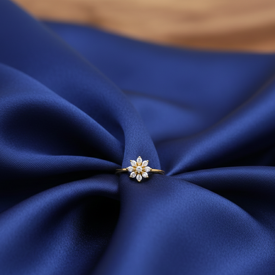 Queens Velvet Diamond Ring