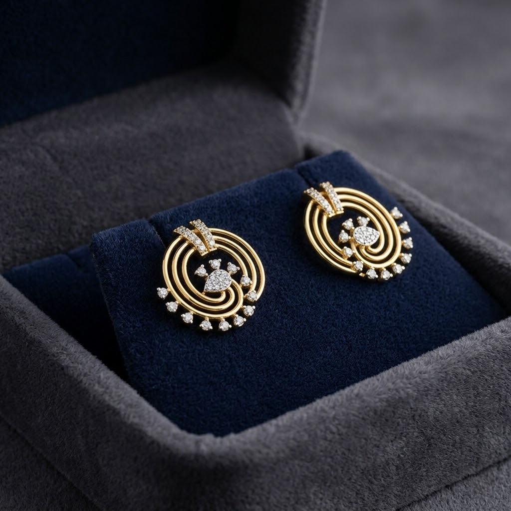 Desire Diamond Earrings - 5